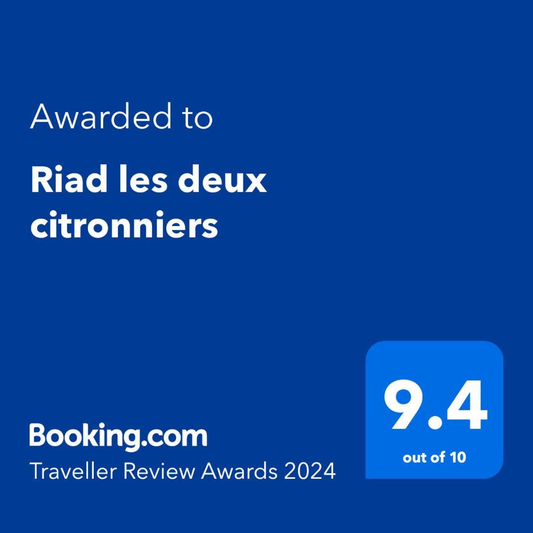 Riad Les Deux Citronniers Marrakesh Esterno foto